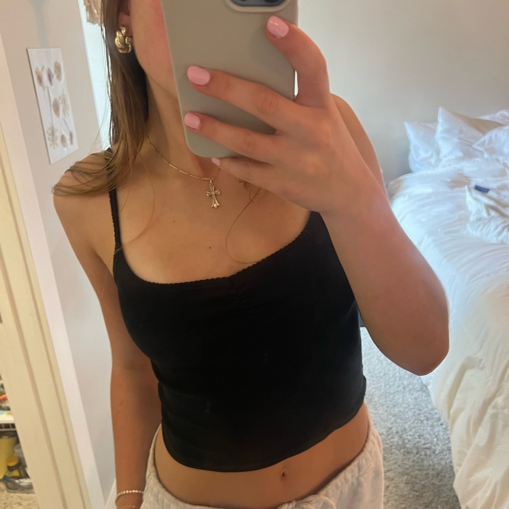 Black Women's Camisole Top